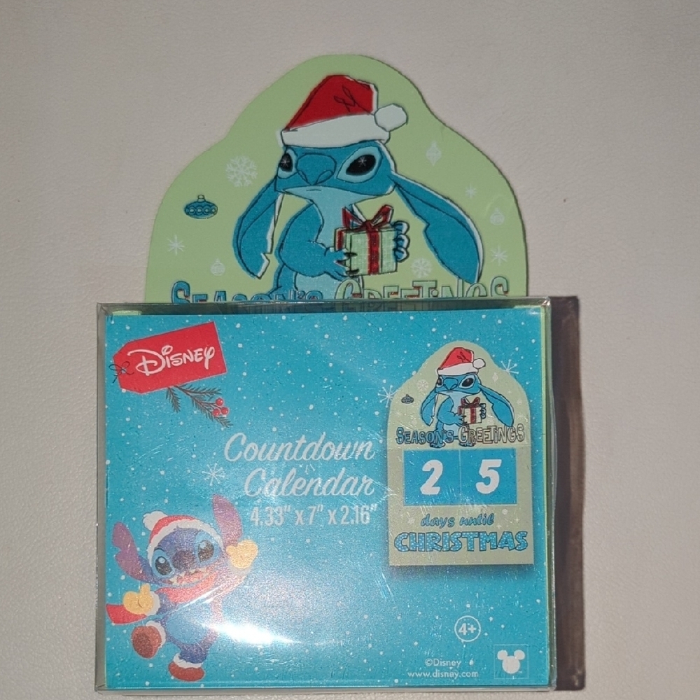 Disney Stitch Christmas Countdown Calendar